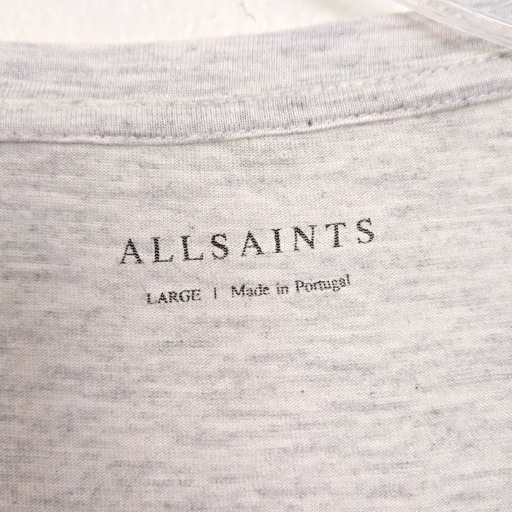 ALL SAINTS floral print crop T in size lg /NWT - Picture 5 of 6